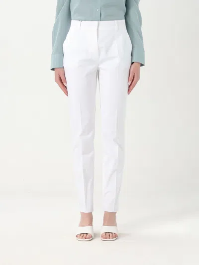 MAX MARA PANTS MAX MARA STUDIO WOMAN COLOR WHITE,G80340001