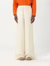 Max Mara Pants Woman White In White