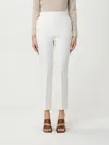 Max Mara Pants Woman White In White