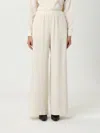 Max Mara Pants  Woman Color White In White