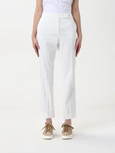 MAX MARA PANTS MAX MARA WOMAN COLOR WHITE,G65974001