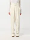 Max Mara Pants  Woman Color White In Weiss