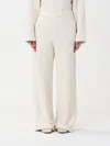 Max Mara Pants  Woman Color Yellow Cream In Yellow Cream