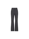 Max Mara Button Detailed Straight-leg Trousers In Multicolor