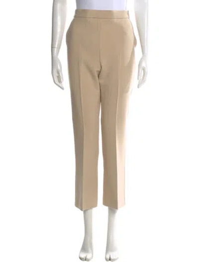 Pre-owned Max Mara Pants In Neutral