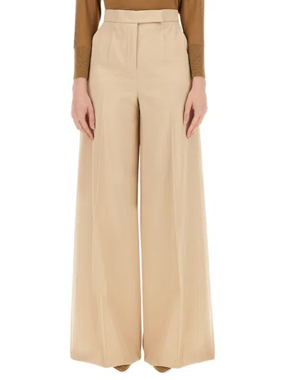 Max Mara Pants "nymph" In Beige