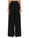 Max Mara Pants "nymph" In Black