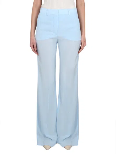Max Mara Wide Leg Trousers Belt Loops In Multi