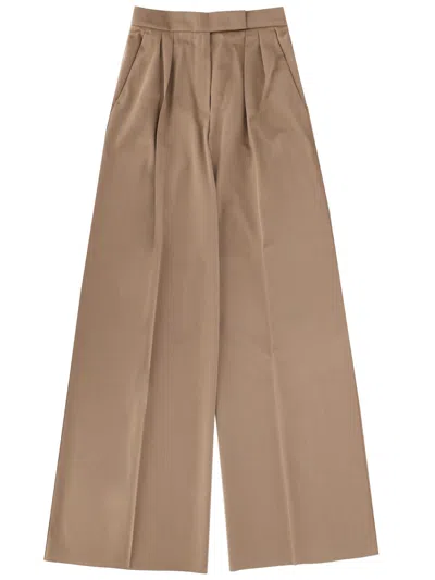 Max Mara Pants "quorum" In Brown