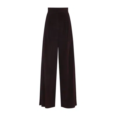 Max Mara Pants In Brown