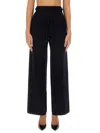 Max Mara Pants "rino" In Blue