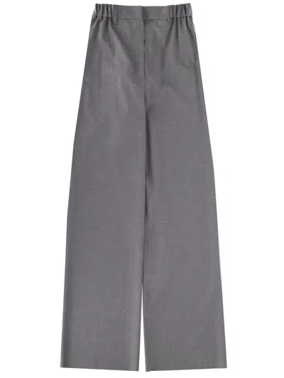 Max Mara Pants "salpa" In Gray