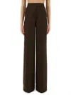 Max Mara Pants "sequia" In Brown