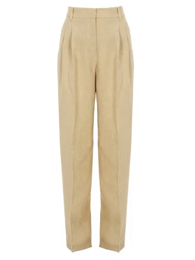 Max Mara Pants "sumerian" In Neutral