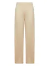 Max Mara Neutrals Trousers - Straight Trousers Women In Sand