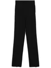 Max Mara Pants Tuxedo In Wool Uccio In Nero
