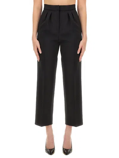 Max Mara Pants "verbano" In Black