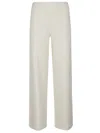 Max Mara White Cashmere Jardin Pants In White