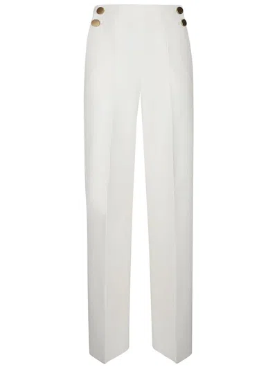 Max Mara Pants In White
