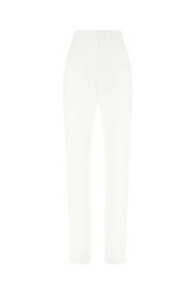 Max Mara Pants In White