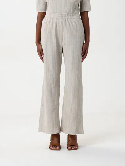 Max Mara Pants Woman Beige In Neutral