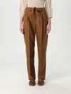Max Mara Pants Woman Brown In Brown