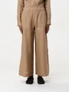 Max Mara Pants In Camel Wool In Brown