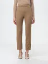 Max Mara Pants Woman Camel In Brown