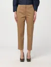 Max Mara Pants Woman Camel In Brown