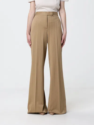 Max Mara Pants Woman  In Gold