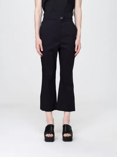Max Mara Pants Woman In Black