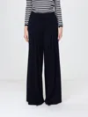 Max Mara Wool Trousers In Blue
