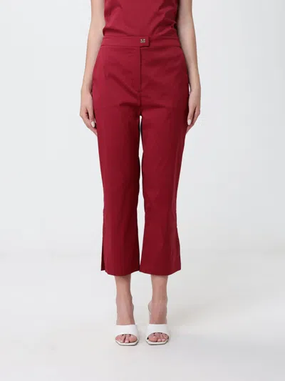 Max Mara Pants Woman In Red
