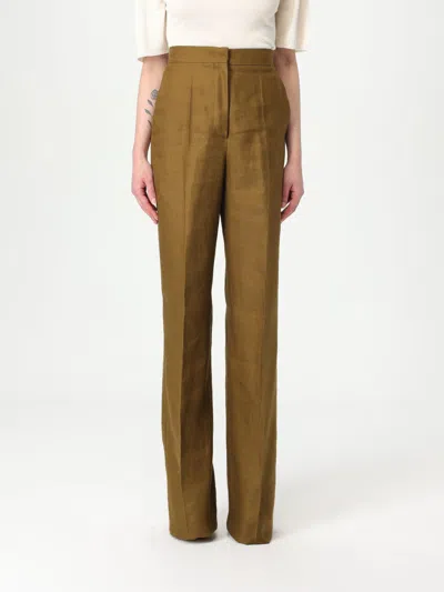Max Mara Pants Woman Green
