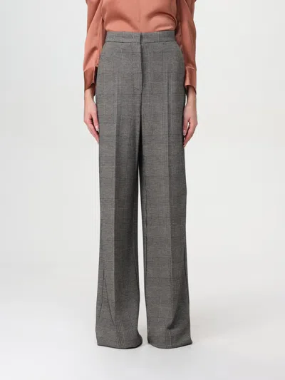 Max Mara Pants Woman Grey Women In Gray