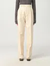 Max Mara Pants Woman Ivory In Cream