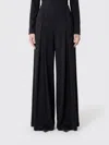 Max Mara Mxpcocco Wool Trousers In Black