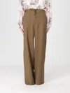 Max Mara Pants  Woman Color Kaki In Brown