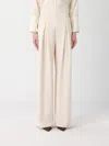 Max Mara Belt Loop Casual Pants In Gray