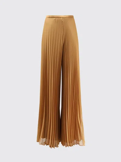 MAX MARA MAX MARA PIANOFORTE CRÊPE WIDE-LEG PLEATED TROUSERS