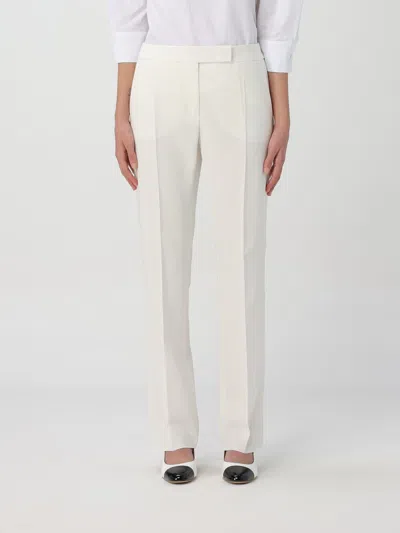 Max Mara Pants Woman  Pianoforte In White