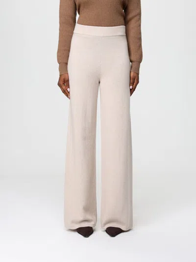 Max Mara Pants Woman  Studio In Animal Print