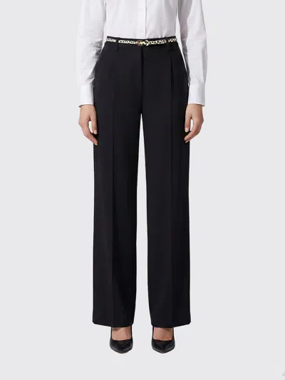 Max Mara Laccato High-rise Cady Wide-leg Pants In Black