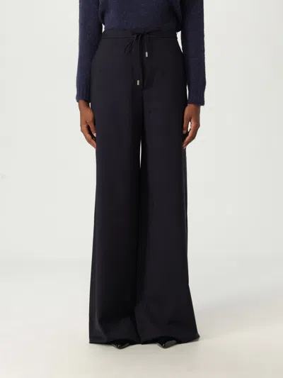 Max Mara Pants Woman  Studio In Blue