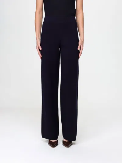 Max Mara Pants Woman  Studio In Blue