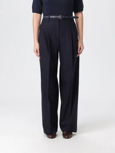 Max Mara Pants Woman  Studio In Blue