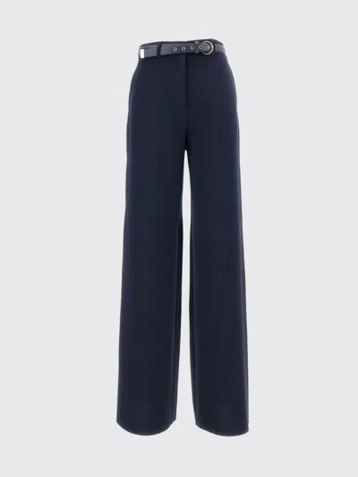 MAX MARA MAX MARA STUDIO POLYESTER TROUSERS WITH BELT