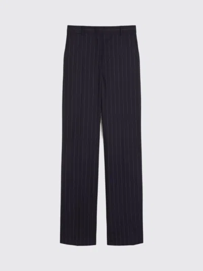 Max Mara Pants Woman  Studio In Blue