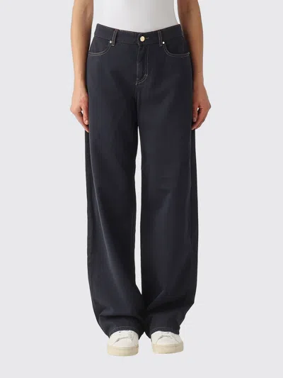 Max Mara Pants Woman  Studio In Blue
