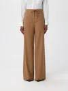 Max Mara Pants Woman  Studio In Brown
